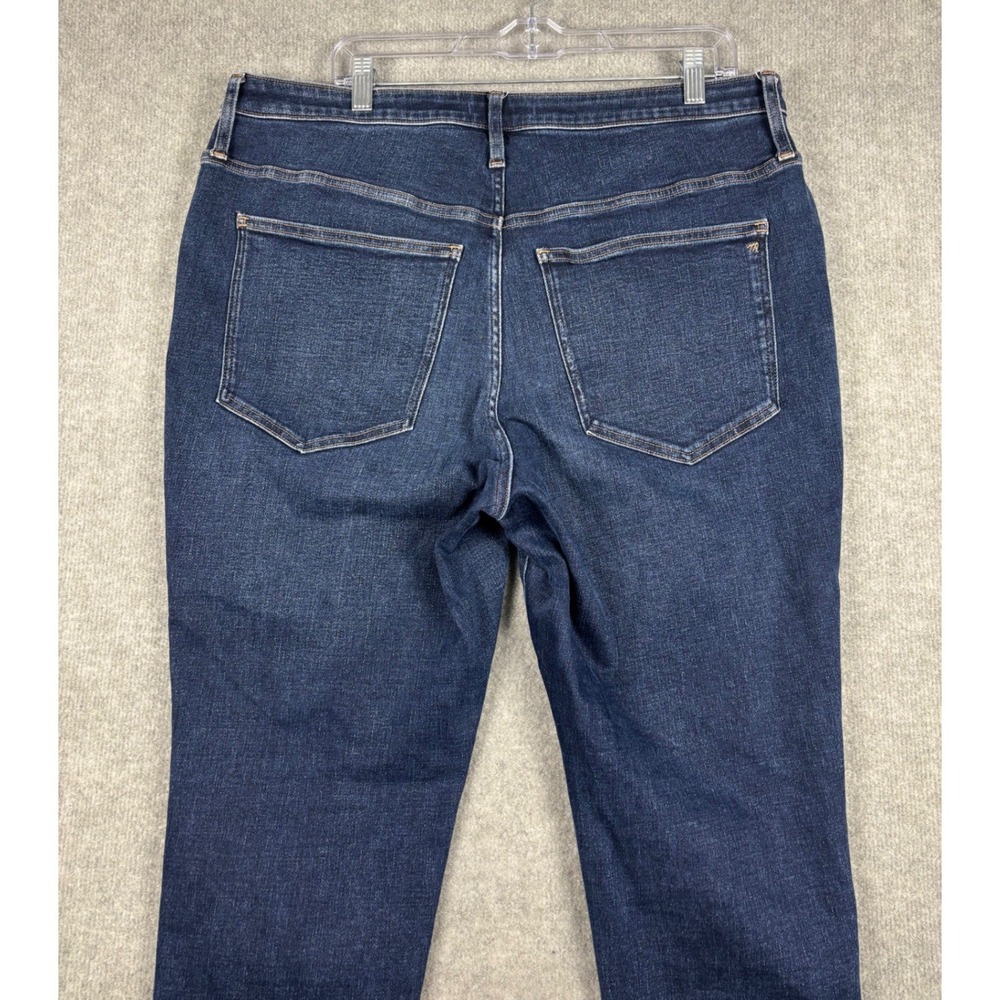 Madewell Curvy High-Rise Skinny Jeans Dark Wash Denim 33 Blue DM7456 - Picture 4 of 11